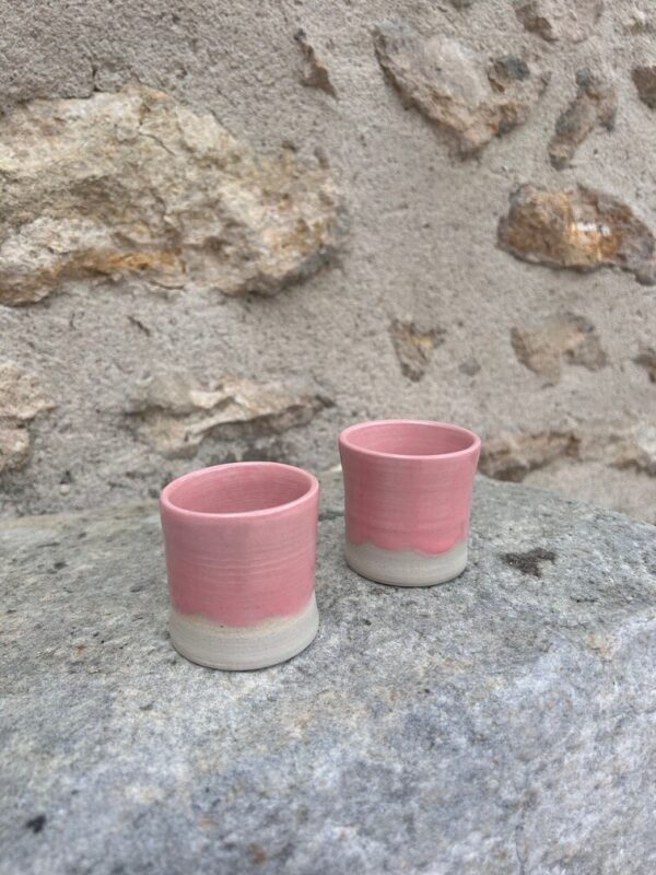 Tasse à expresso Rose melba – Image 2